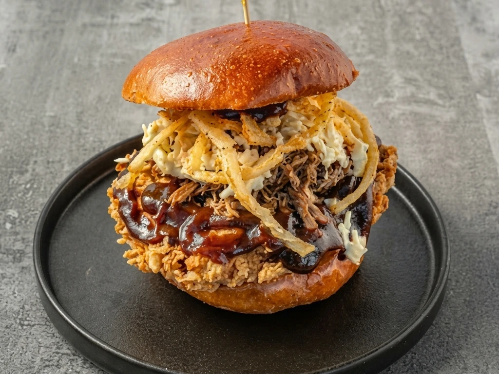 The Kentucky crispy chicken sandwich at Kosmos Eatery - comfort food restaurant in London, ON