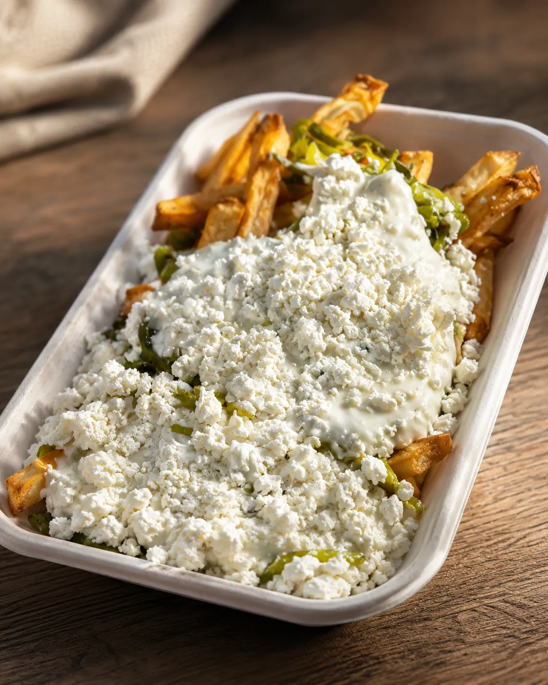 Dill Fry loaded fries and shareable sides at Kosmos Eatery London, ON